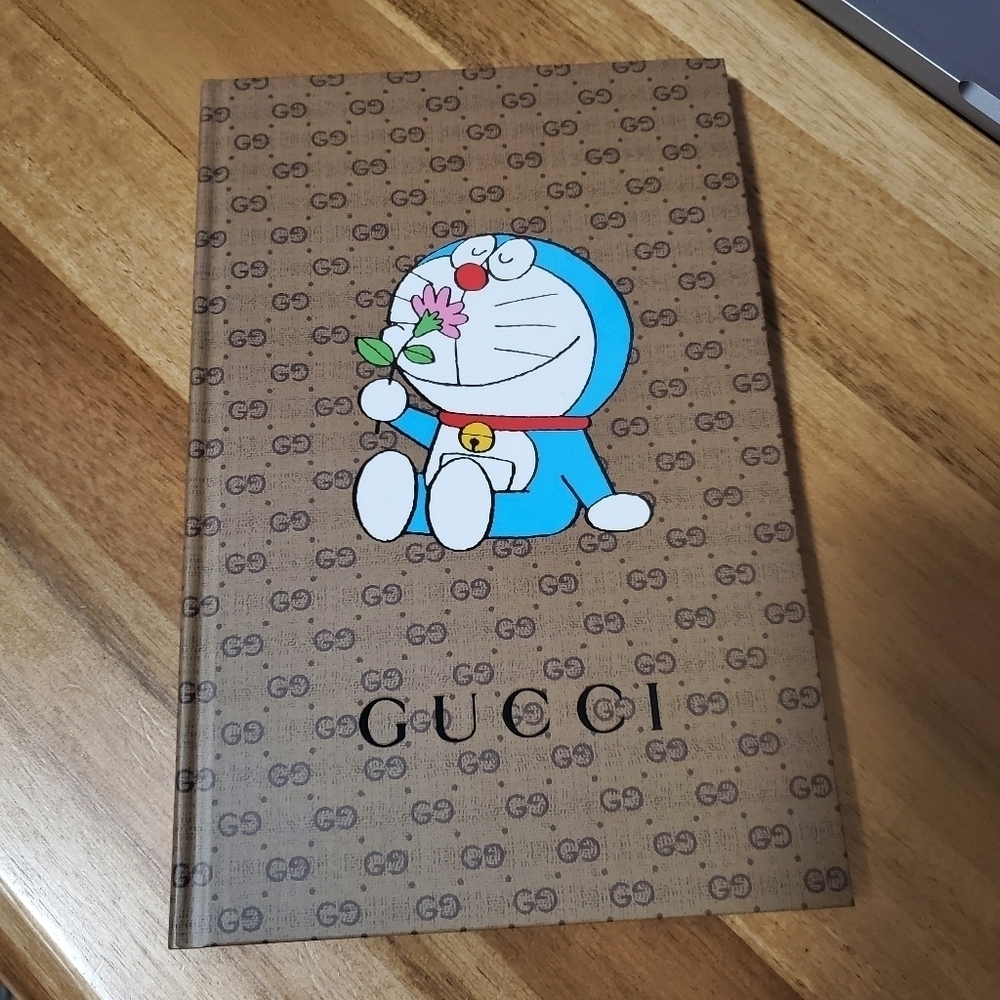 Gucci Doraemon Limited Edition GG Monogram Notebook